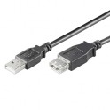 CAVO USB 2 0 A/A M/F 1 MT COLORE NERO