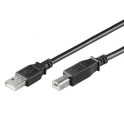 CAVO USB 2 0 A/B M/M 3MT COLORE NERO