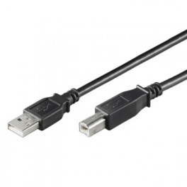 CAVO USB 2 0 A/B M/M 3MT COLORE NERO