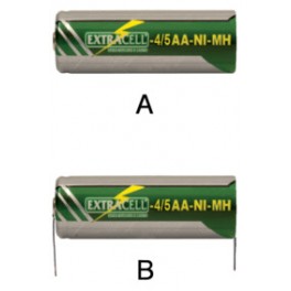 BATTERIE NI MH 4/5AA 1200MAH CON TERM NI MH 4/5AA 1,2V 1200mA CON TERM