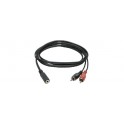CAVO PR 3,5   2SP RCA 1,5MT 