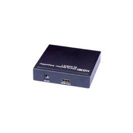 EXTENDER SPLITTER HDMI PROFESSIONALE SPLITTER HDMI CON ESTENSORE DI SEGNALE SU CAVO ETHERNET 2 USCITE