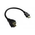 SPLITTER CAVO ADATTAORE  HDMI MASCHIO 