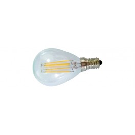 LED FILAM MINI GOCCIA E14 4W L 