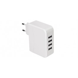 ALIMENTATORE  4X USB X TABL /SMARTP 4,9 