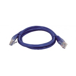 CAVO RETE CAT5 UTP 1m BLU 