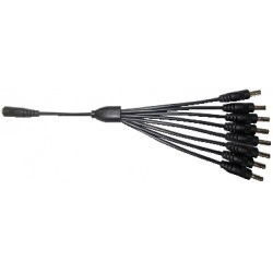 CAVO SPLITTER 35CM 1 DC PLUG + 