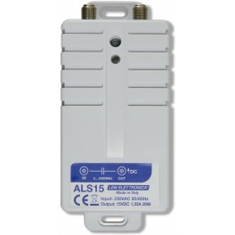 Alim  switch  Ing  AC 230V 50/60Hz Usc  DC 15V 1,4A 20W con inseritore di tensione