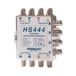 Multiswitch LEGACY in cascata a 4 cavi Passante 4 derivate +1dB OMOLOGATO SKY