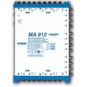 Multiswitch LEGACY in cascata a 9 cavi Attivo terminale 12 derivate  3dB Tv Terr   20 dB
