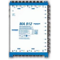 Multiswitch LEGACY in cascata a 9 cavi Attivo terminale 12 derivate  3dB Tv Terr   20 dB