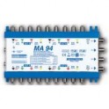 Multiswitch LEGACY in cascata a 9 cavi Attivo passante 4 derivate +1dB Tv Terr   15 dB