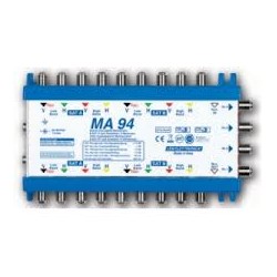 Multiswitch LEGACY in cascata a 9 cavi Attivo terminale 4 derivate +1dB Tv Terr   15 dB