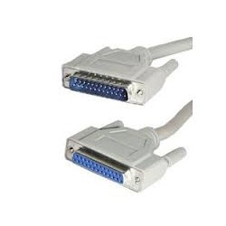 CAVO SERIALE SUB D 25  F / F   2 MT