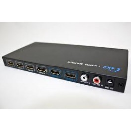 SWITCH HDMI 4 IN 1 OUT AMPLI