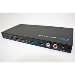 SWITCH HDMI 4 IN 1 OUT AMPLI