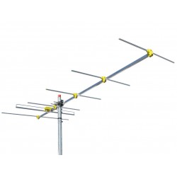Antenna VHF el  6  can  E05÷E12 guadagno 9 dBi, bianca E5/E12Y6 BIANCA