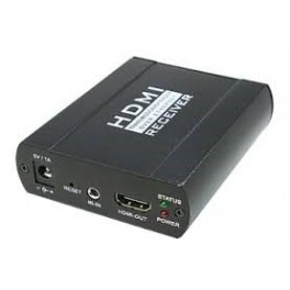 HDMI EXTEND (RX)OVER CAT5 120M CON IR