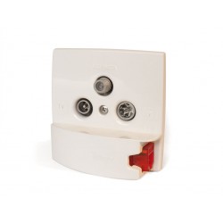 COPERCHIO BIANCO PRESA TV R SAT DATI