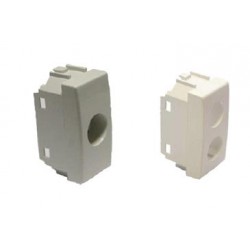 PLASTICA 1 FORO TIPO LIGHT 1 MODULO