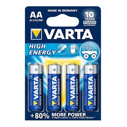 BATERIA  AA STILO  HIGH ENERGY 8 PZ 