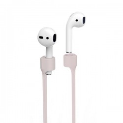Puro laccio magnetico in silicone per AirPods 2016 / 2019, Rose