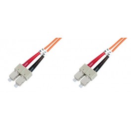 CAVO FIBRA OTTICA SC A SC MULTIMODE DUP3 CAVO FIBRA OTTICA SC A SC MULTIMODE DUPLEX 50/125 MT 3