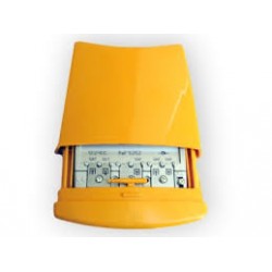 AMPLIFICATORE DA PALO 4I/1U  EASY F  TELEVES 5352 AMPLIFICATORE DA PALO 4I/1U  EASY F  : UHF UHF VMIX IF MIX G27 27 ( 1) ( 2)DB 