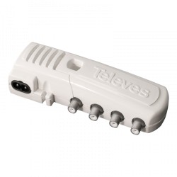 CENTRALINO  TV 1+4 OUT 1 REG CON CONN F