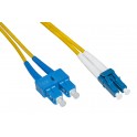 CAVO FIBRA OTTICA LC A SC SINGLEMODE CAVO FIBRA OTTICA LC A SC SINGLEMODE DUPLEX 9/125 MT 2