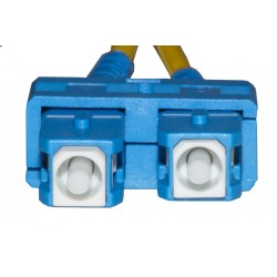 CAVO FIBRA OTTICA LC A SC SINGLEMODE CAVO FIBRA OTTICA LC A SC SINGLEMODE DUPLEX 9/125 MT 2