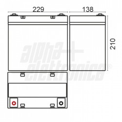 BATT  PIOMBO ERMETICHE GEL 