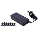 ALIMENTATORE UNIVERSALE  15 24 VCC 70W Alimentatore switching per NoteBook a tensione variabile da 15 a 24Vcc potenza 70W con 7 
