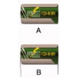 BATTERIA 1/2A NI MH 1000MAH C/T NI MH 1/2 A 1,2V 1000mAh C TERM