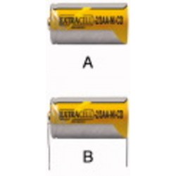 BATTERIA  400MAH C/T 2/3AA Batterie ricaricabili al NI CD   Size “2/3 AA