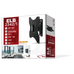 Supporto universale per FLAT TV 23” 42” Supporto universale per FLAT TV 23” 42”   Kg 15   1 snodo   con livellaWESA  75 X 75 2