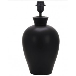  MARILYN  BASE LAMPADA TAV  CERAMICA NERO MATT H 40CM