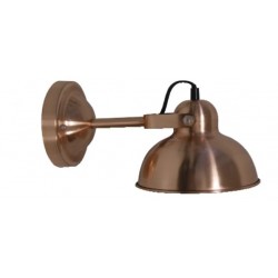  MINI FARELL  APPLIQUE METALLO D 18CM E14 RAME MATT