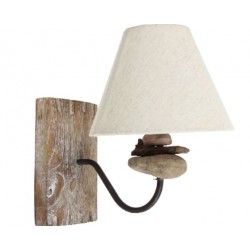  CHALET  APPLIQUE SASSI H 29CM E14 P/BEIGE IMPERO