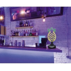   PINEAPPLE  LAMPADA TAVOLO NEON VETRO   PINEAPPLE  LAMPADA TAVOLO NEON VETRO 230VCA IP20