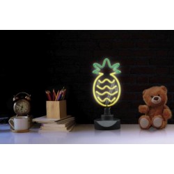   PINEAPPLE  LAMPADA TAVOLO NEON VETRO   PINEAPPLE  LAMPADA TAVOLO NEON VETRO 230VCA IP20