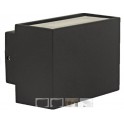  CUBE  APPLIQUE LED COB 2X3W 440LM IP54 4000K  NERO