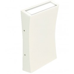  FLAT  APPLIQUE LED 2X6W 980LM IP54 4000K BIANCO