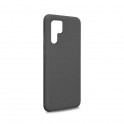 Puro Cover in Silicone Liquido con interno in microfibra per Huawei P30 Pro, Grigio