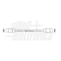 CAVO 2xSP USB C 1m NERO POLYBAG 