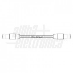 CAVO SP USB A PR USB A 2 0 5m NERO POLYB PROLUNGA USB 5  METRI