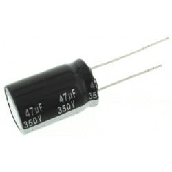 CONDENSATORE ELETTROLITICO   47UF 350V 