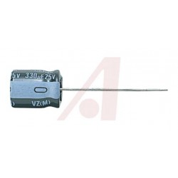 CONDENSATORE  ELETTR VERTICALE 10uf 350v 