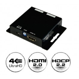 HDMI SPLITTER 2VIE 4K HD AUTO SCALER