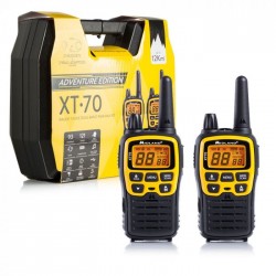 XT70 2RADIO PMR 2 CARICAT  DA TAVOLO XT70 2RADIO PMR2CARICAT2CAVO USB 2 P BATT 2 CLIP